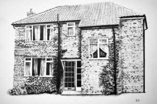 Personalised House and Wedding Venue Portrait
